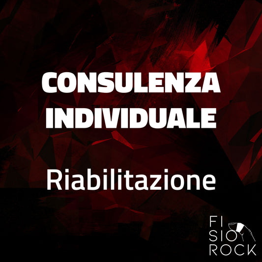Consulenza Individuale - Riabilitazione